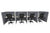 4 Pack Call Center Workstations - Item #1416