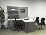 Executive L-Shaped Sit Stand Desk Executive L-Shaped Sit Stand Desk