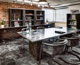 8' Industrial Conference Table 8' Industrial Conference Table - New Life Office