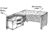 Secretary/Reception/ Industrial Workstation Secretary/Reception/ Industrial Workstation