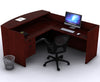 6 X 6 CHERRY RECEPTION STATION W/PEDESTAL 6 X 6 CHERRY RECEPTION STATION W/PEDESTAL
