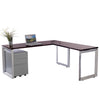 Options L shaped Desk with file Options L shaped Desk with file - New Life Office
