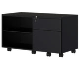 18 X 36 MOBILE STORAGE PEDESTAL AND SHELVES 18 X 36 MOBILE STORAGE PEDESTAL AND SHELVES