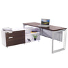 Options Straight Desk with Low Credenza Options Straight Desk with Low Credenza