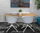 Rebar Writing Desk Small meeting table - New Life Office