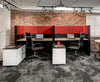 Side-by-Side Workstation with Storage Side-by-Side Workstation with Storage