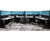 2 Person Side-by-Side Workstations with Panels and File Ped