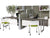 2 Person Options Workstation with or without panels - Item #1414