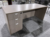 Boss Driftwood Executive Desk