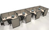 4 Pack Workstations - Item 1375 - Online Office Furniture