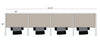 4 Pack Call Center Workstations - Item #1416 - Online Office Furniture