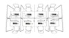 8 Pack Call Center Workstations - Item #1405 - Online Office Furniture