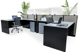 2 Pack L Shape Desks with or without panels- Item #1513