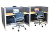 Pre-Owned Call Center Stations - Item #1512 - Online Office Furniture