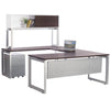 Options Desk with Bridge, Return, Credenza and Overhead Storage - New Life Office