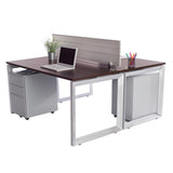 2 Pack Options Workstations with File Storage - New Life Office