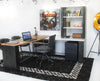 Industrial Desktop Hutch - New Life Office