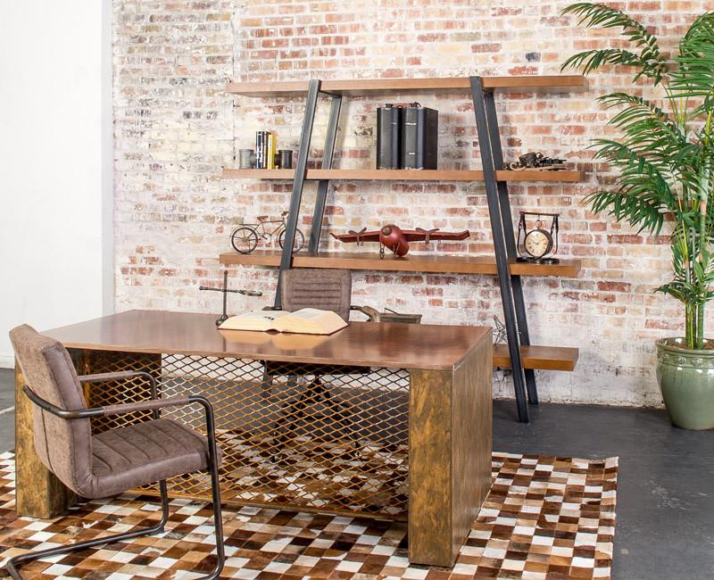 Rustic, Vintage Inspired Executive Desk | urban9-5 – New Life Office