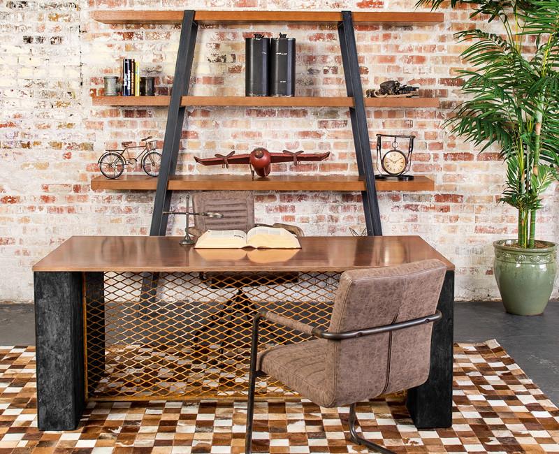 Rustic, Vintage Inspired Executive Desk | urban9-5 – New Life Office