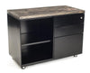 Mobile File Cabinet/Shelf with Wood Top - New Life Office